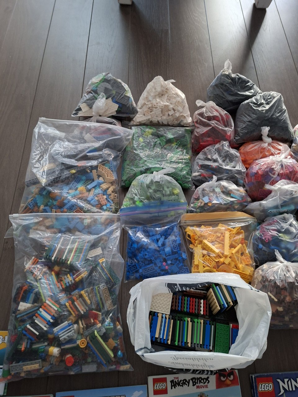 Partij lego (meer lego dan boekjes)