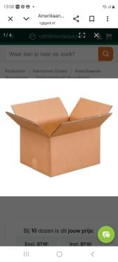 Gevraagd partij grote dozen  (verhuisdozen)