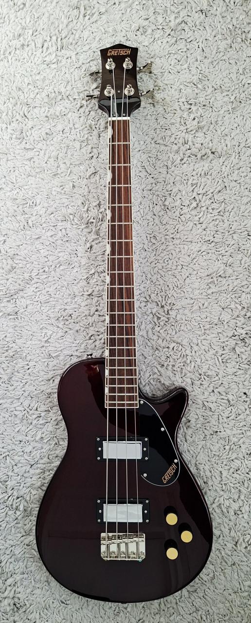 Gretsch Streamliner Jet Club Bass Walnut Stain met koffer z.g.a.n.