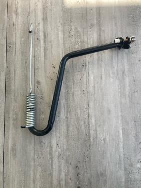 Springer voor hondljn aan de fiets