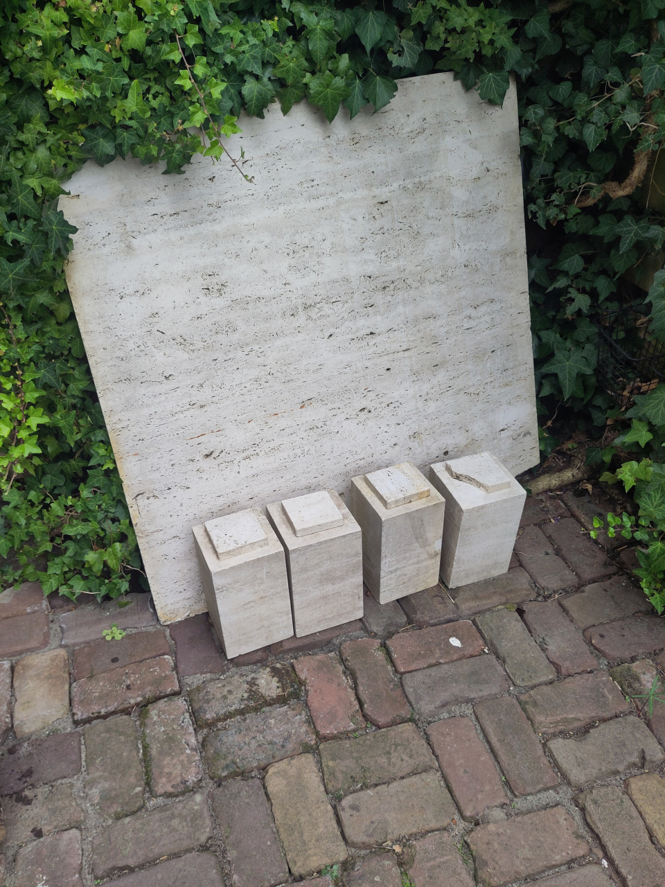 GRATIS massief MARMEREN TAFEL