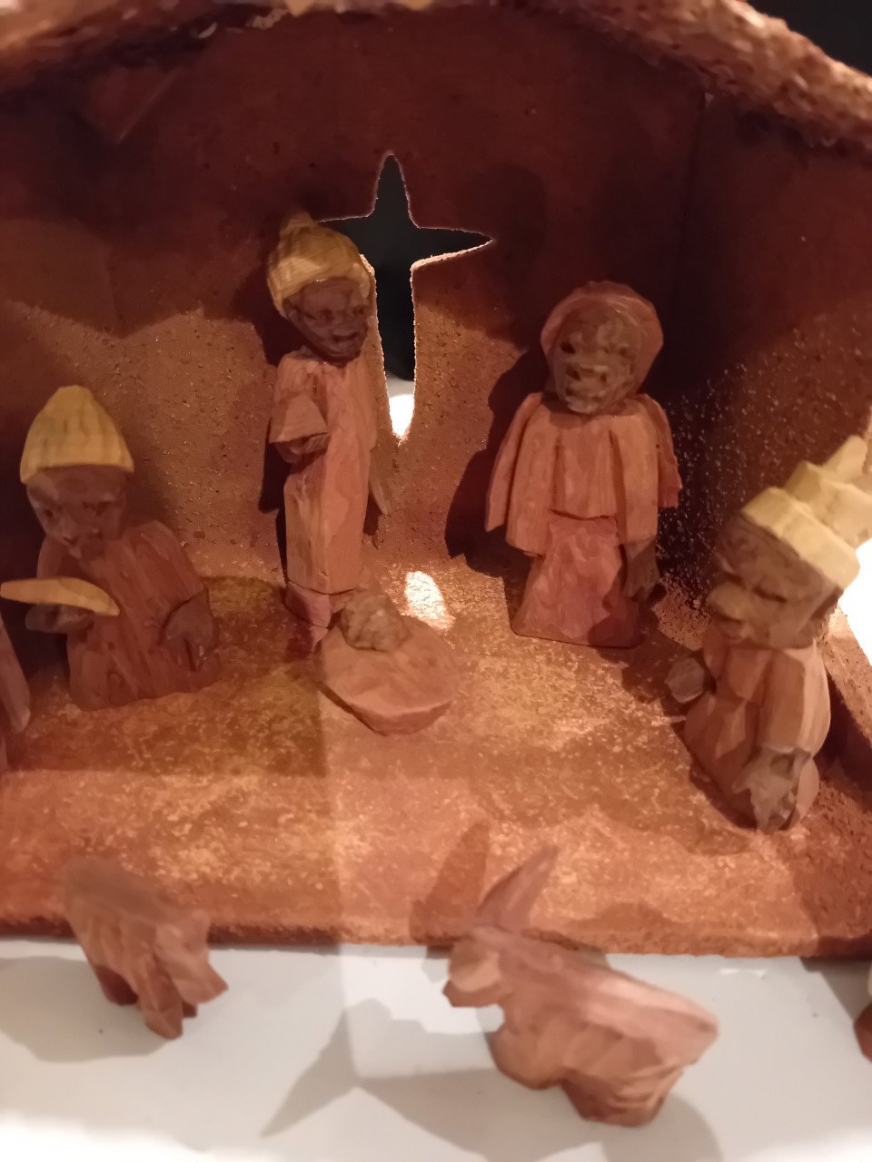 Kerstblikken en stalletje