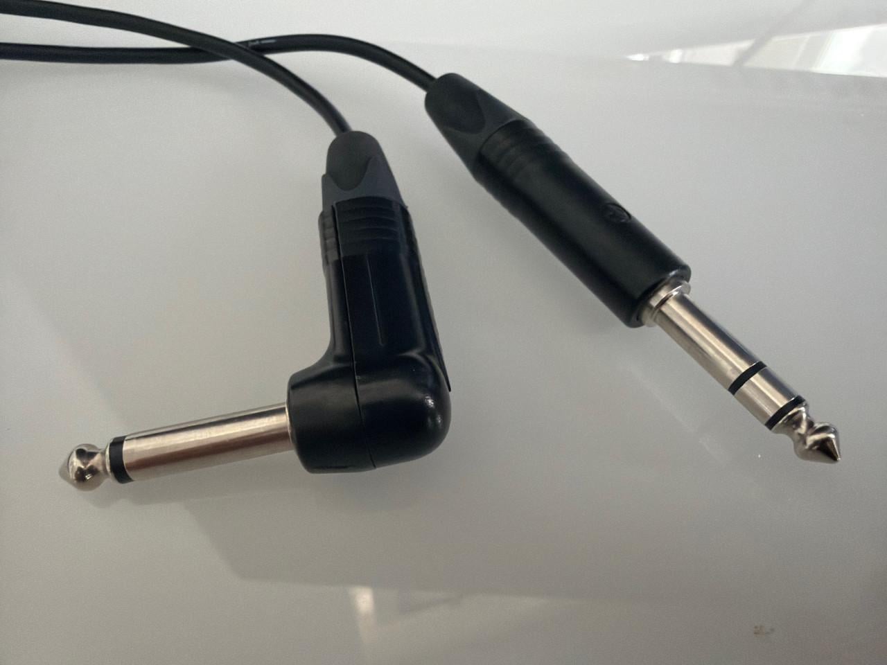 Custom instrument- & in-ear monitoringkabel (8m)