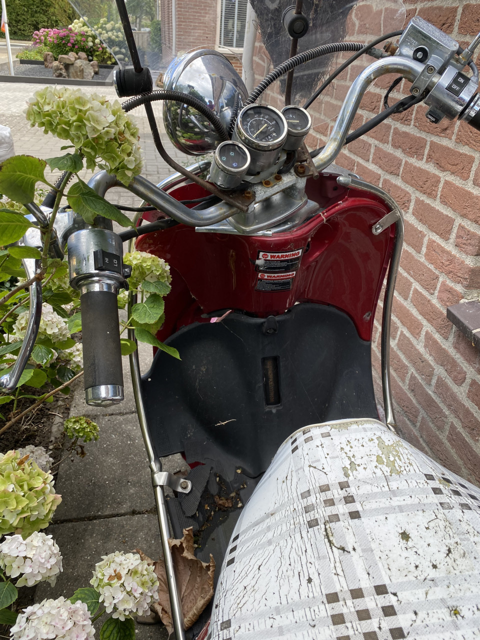 Onderdelen retro scooter