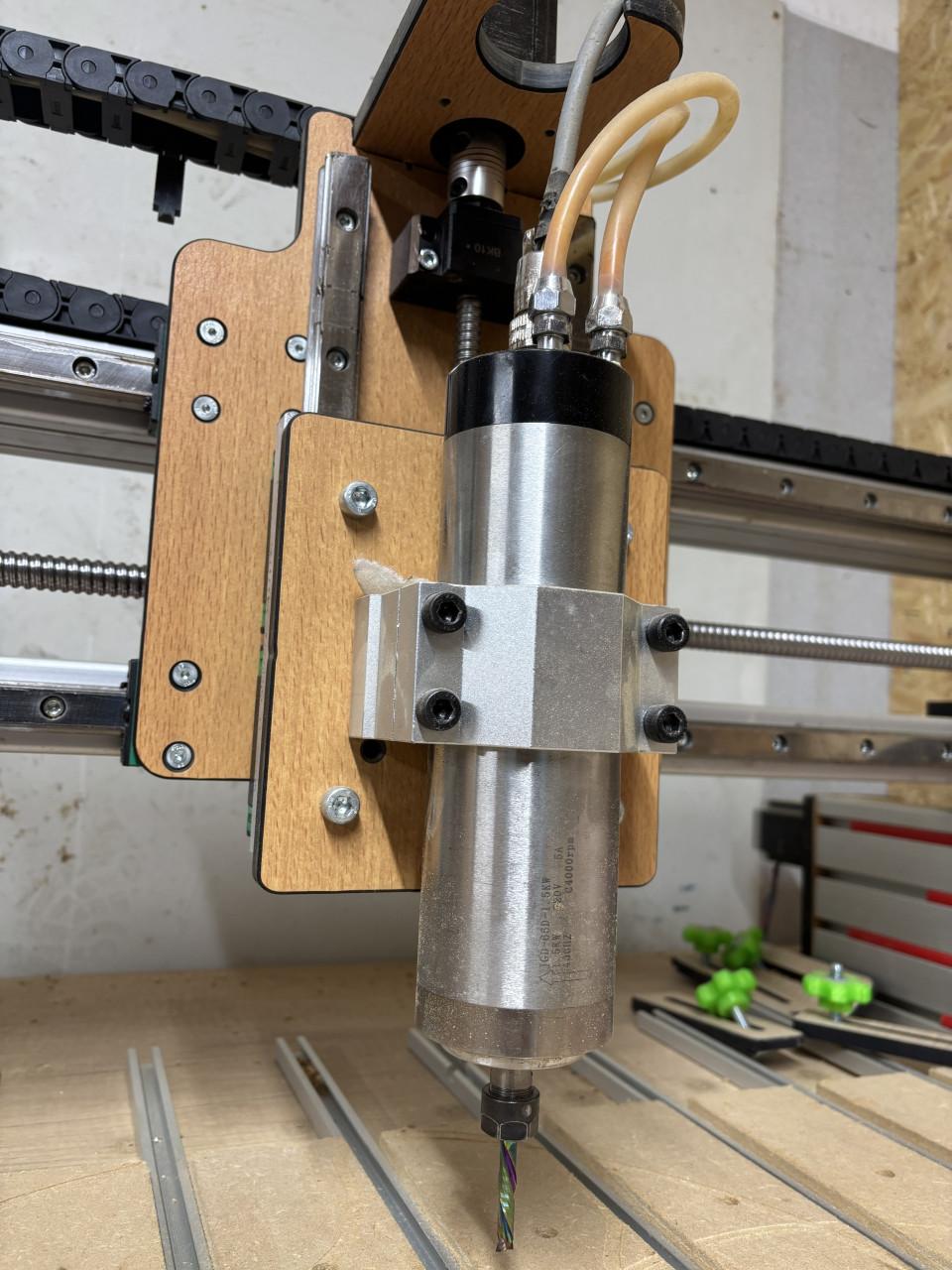 CNC frees werkgebied 60x90cm, 1,5kw spindel, Nema 23