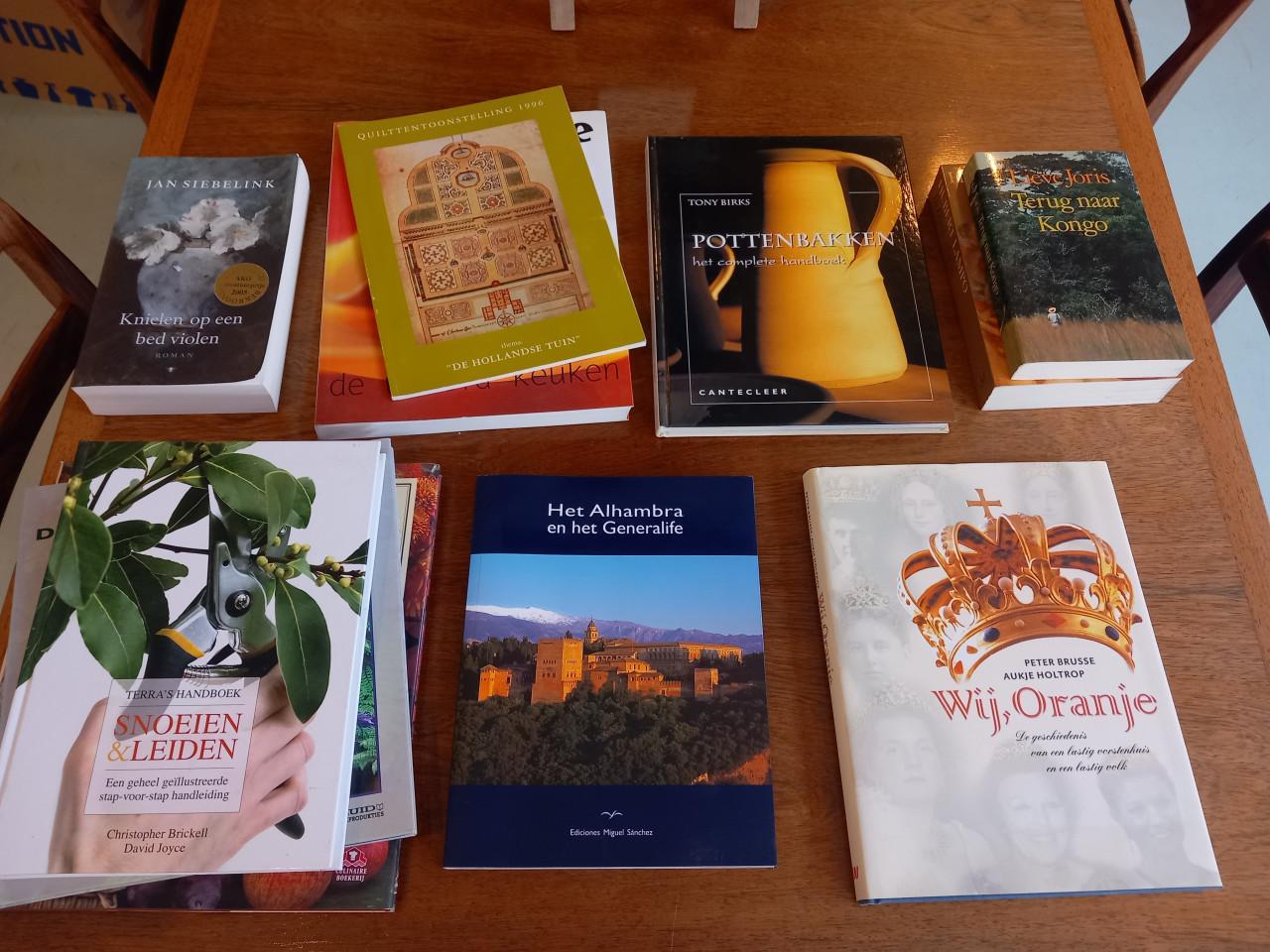 Boeken voor 50 cent per stuk