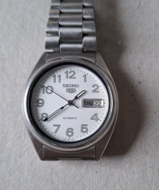 Vintage Horloge Seiko 5 Automatic 36mm 7009-3180