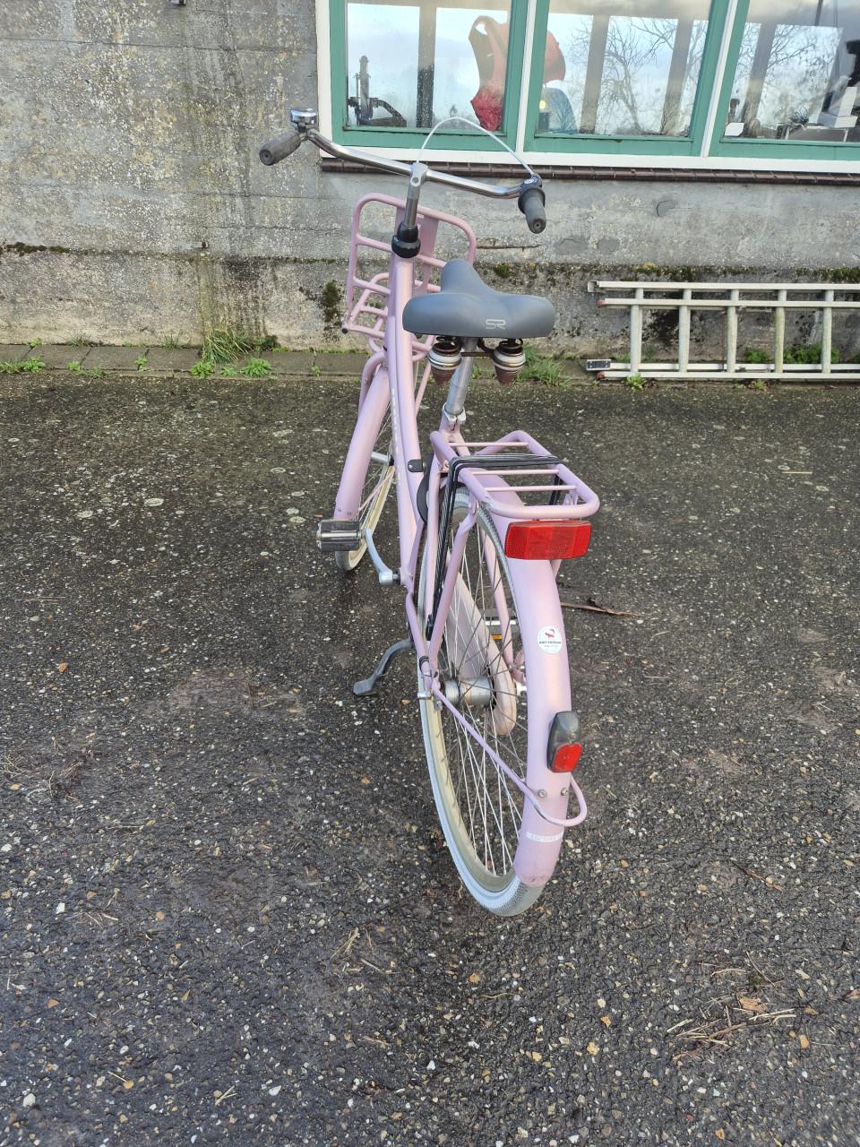 Cortina cargobike dames fiets