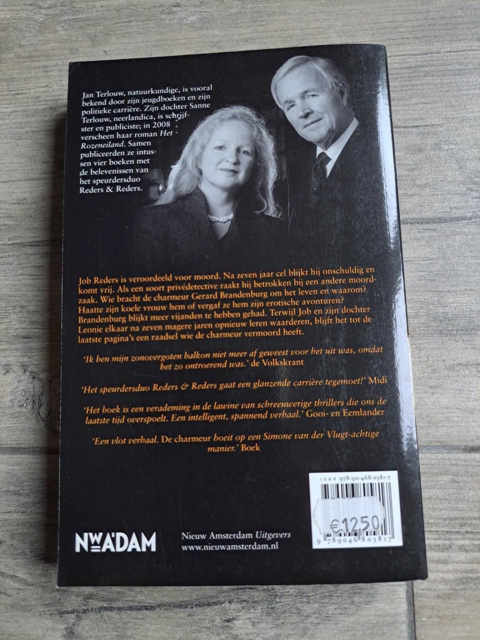 Thriller De charmeur van Jan en Sanne Terlouw