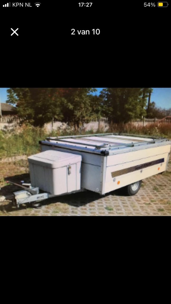 Vouwwagen ALPHEN KREUZER met voortent, luifel en keuken!!