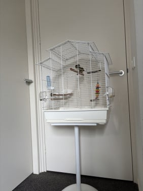 Complete vogelkooi - Met standaard