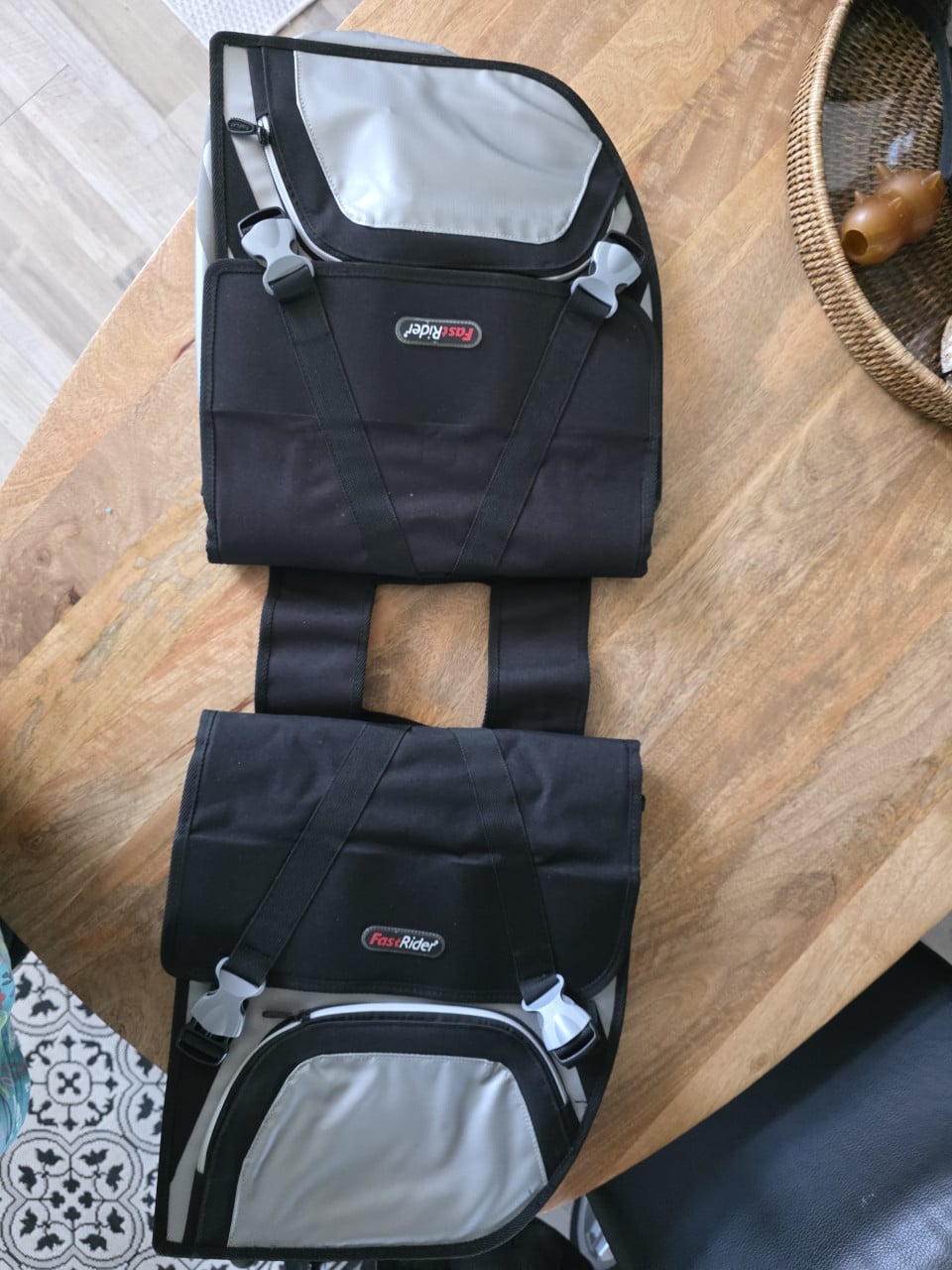 Fietstas dubbel, merk FastRider