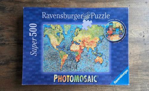 🤩 Prachtige Ravensburger Photomosaic puzzel 500 (wat grotere)