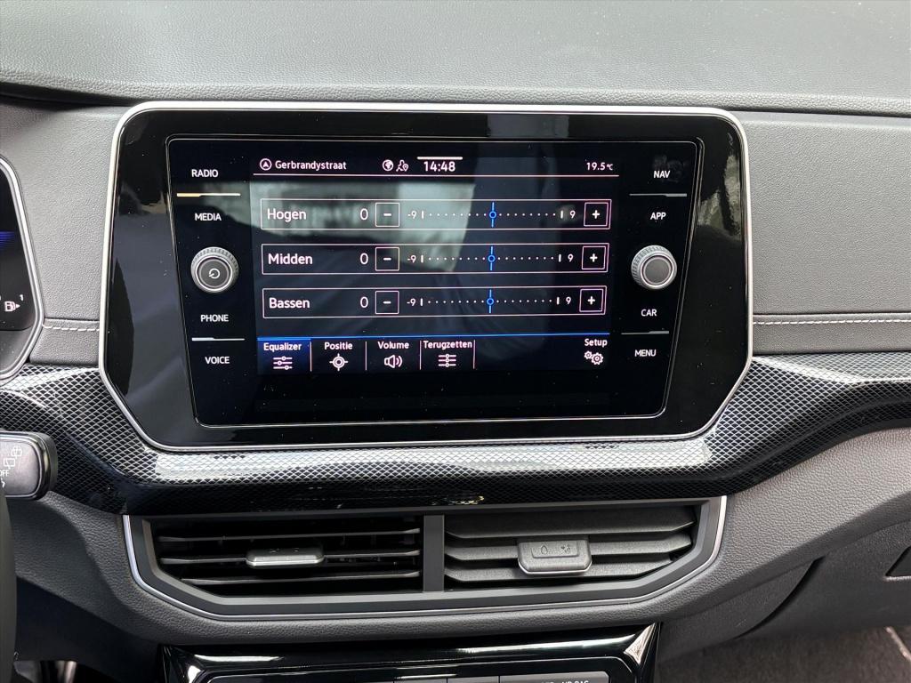 Volkswagen T-cross 1.5 tsi 150pk dsg-7 r-line|black style| dodehoek| navi|t