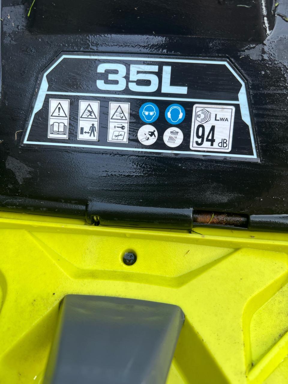 Ryobi accu grasmaaier