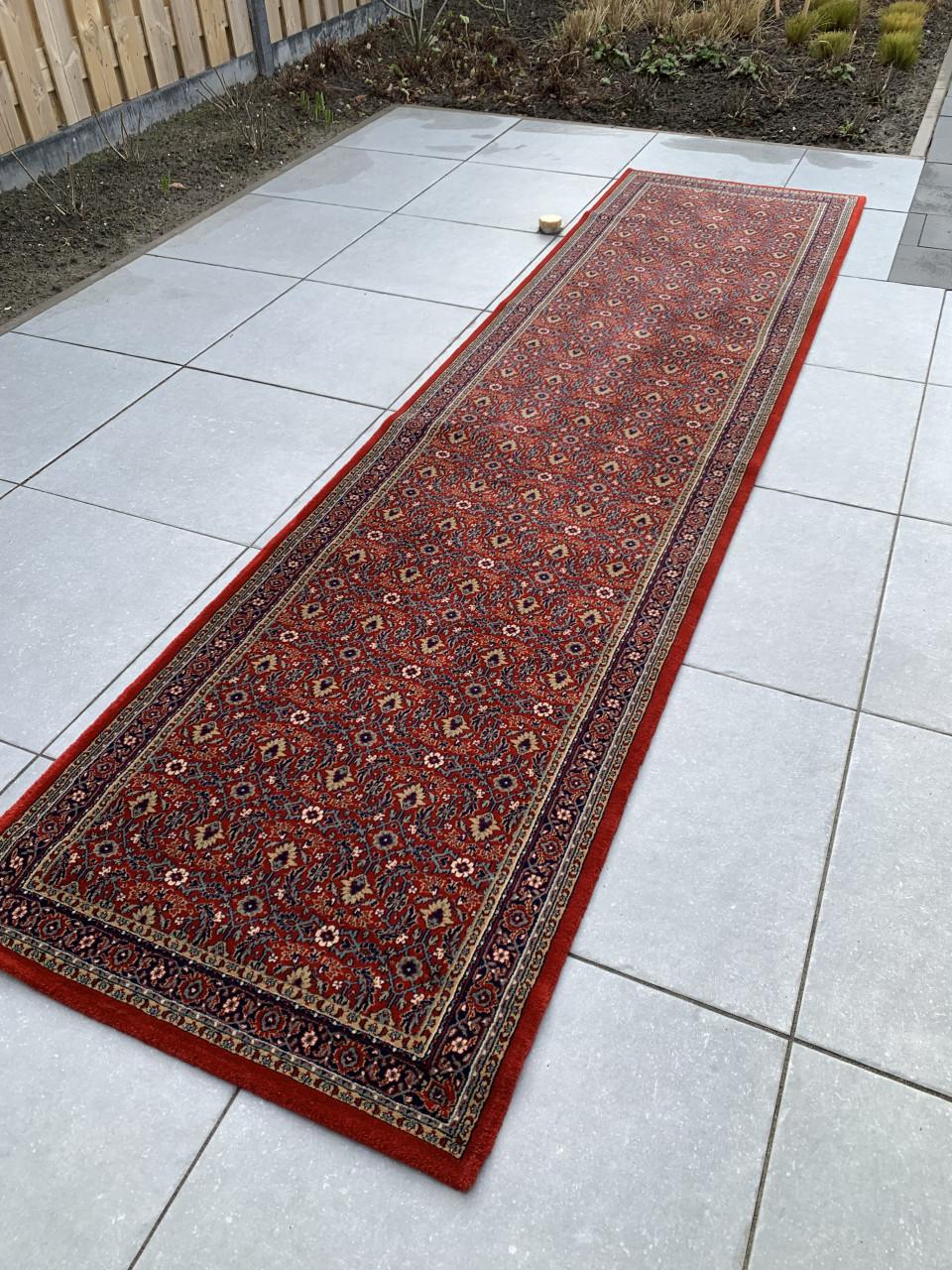 ❣️Prachtige Sfeervolle Vintage Loper Zuiver Scheerwol ❣️