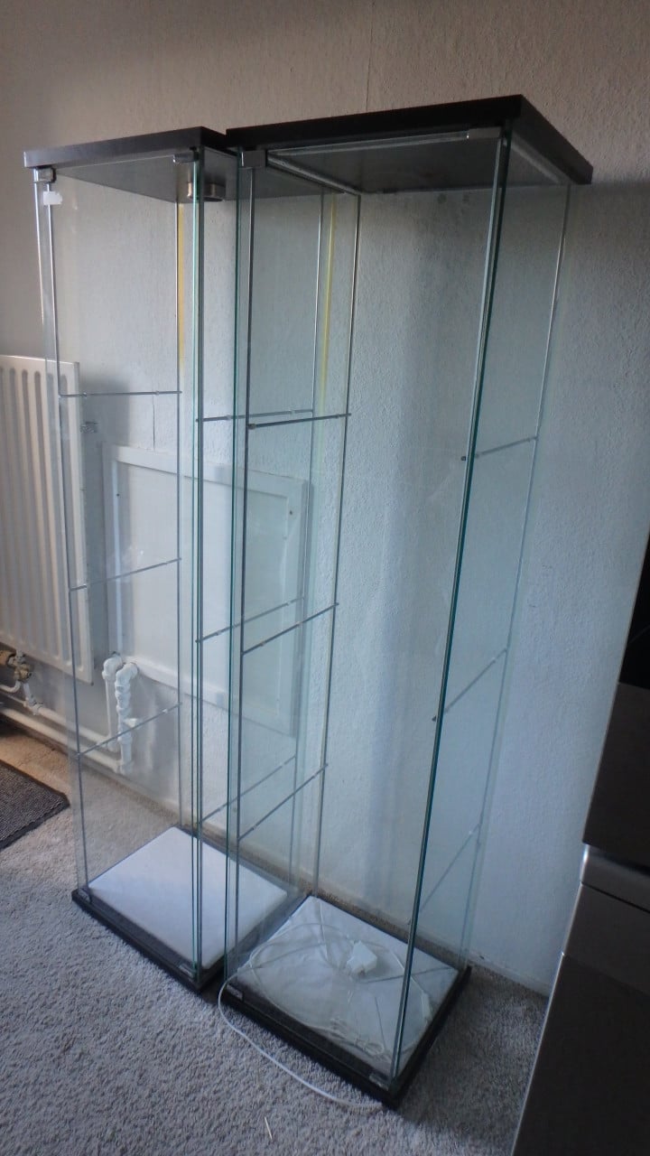 Vitrine kastjes