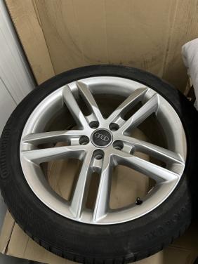 Velgen met (winter)banden voor audi vw