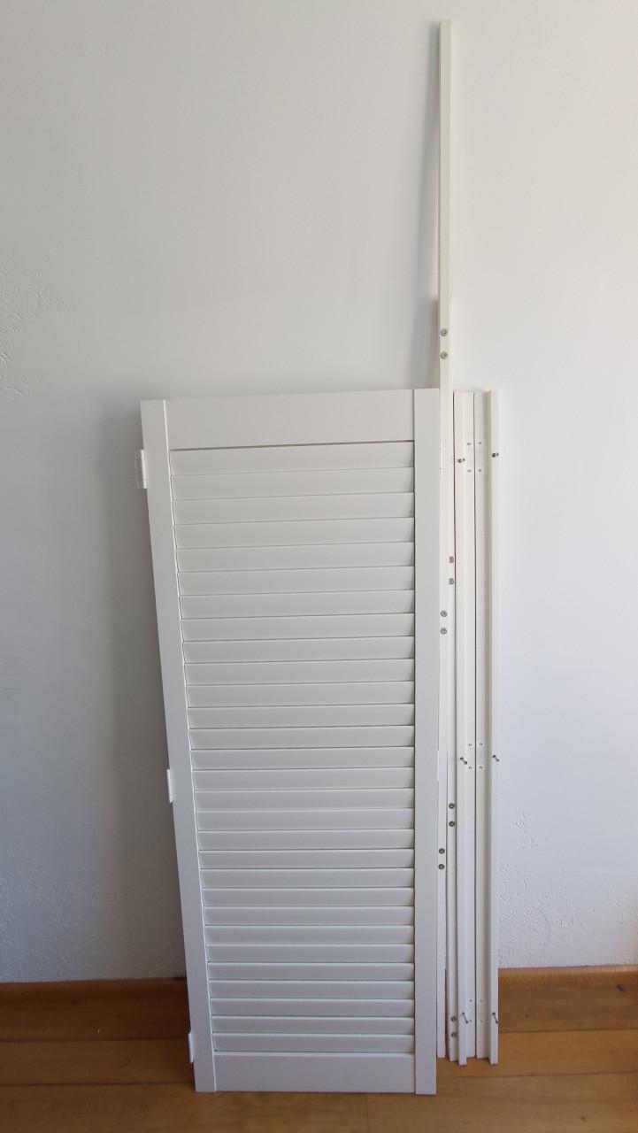 Houte shutters binnen