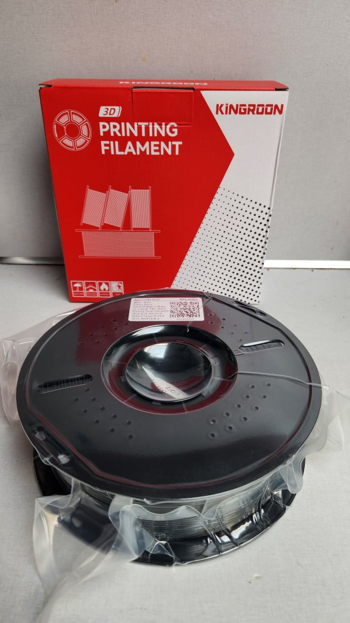5 kg Nieuwe zwarte Kingroon PLA Filament