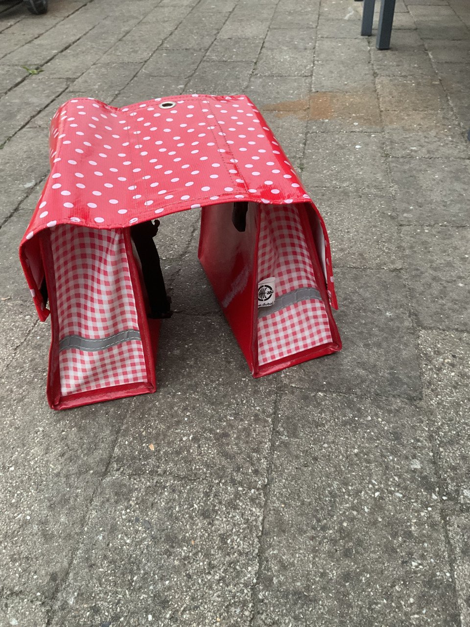 Polka kinder fietstas 18 liter- merk: du baj