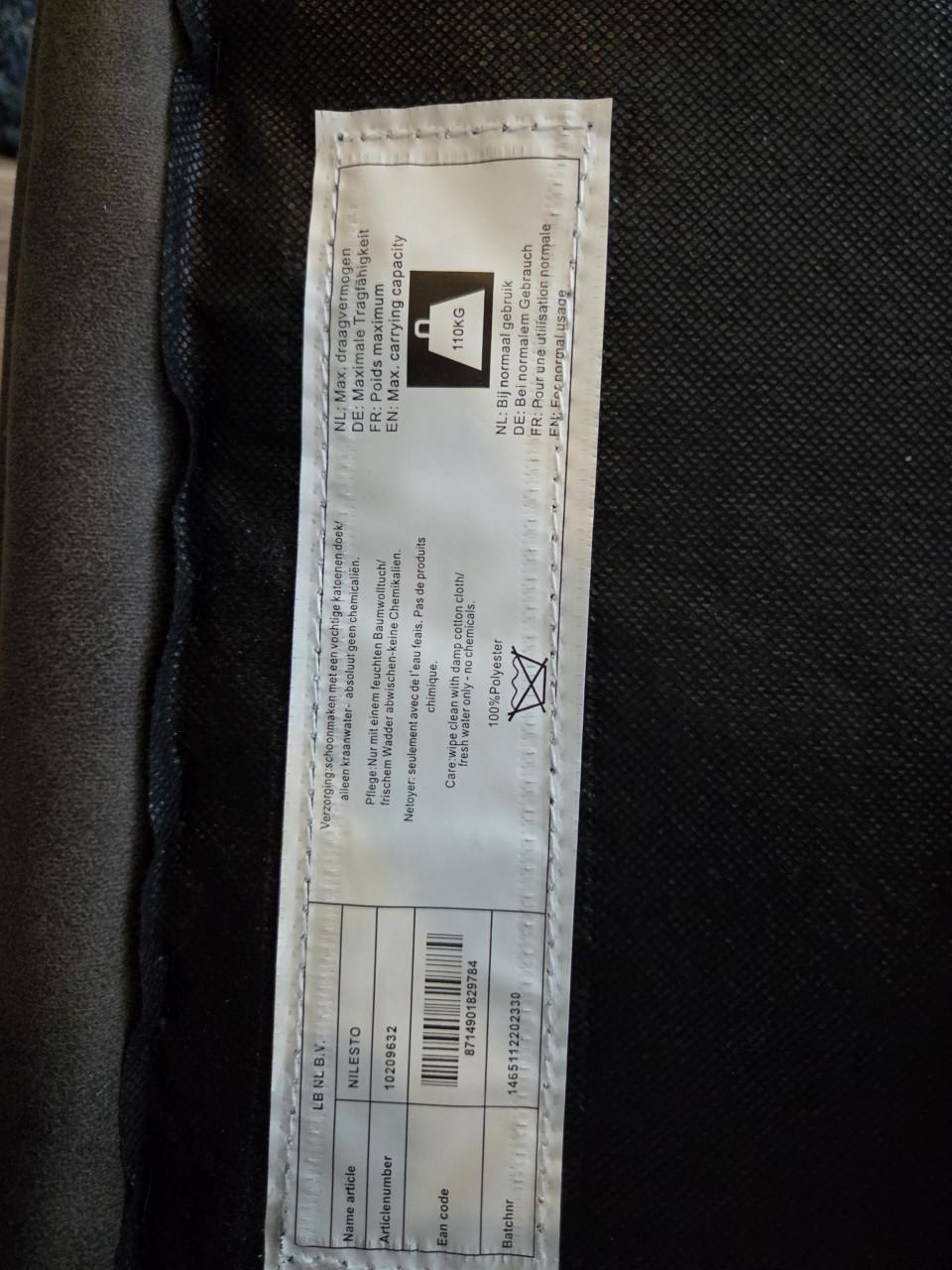 Moderne draai fauteuil Nilesto