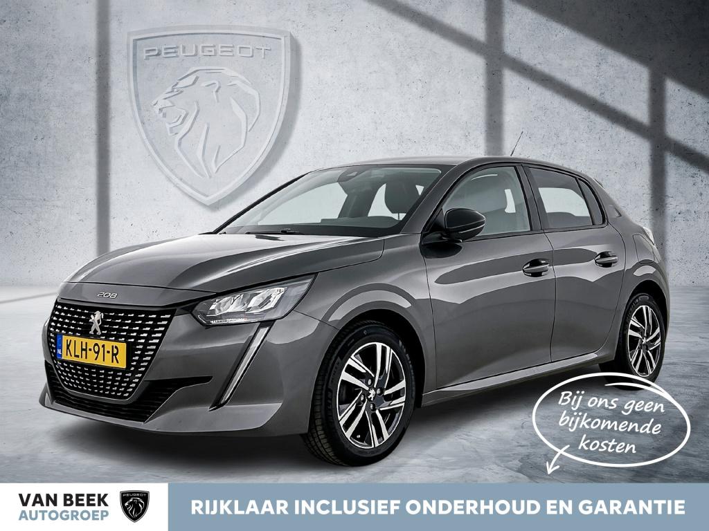 Peugeot 208 100 pk allure pack | rijklaar | keyless entry | camera | stoelv