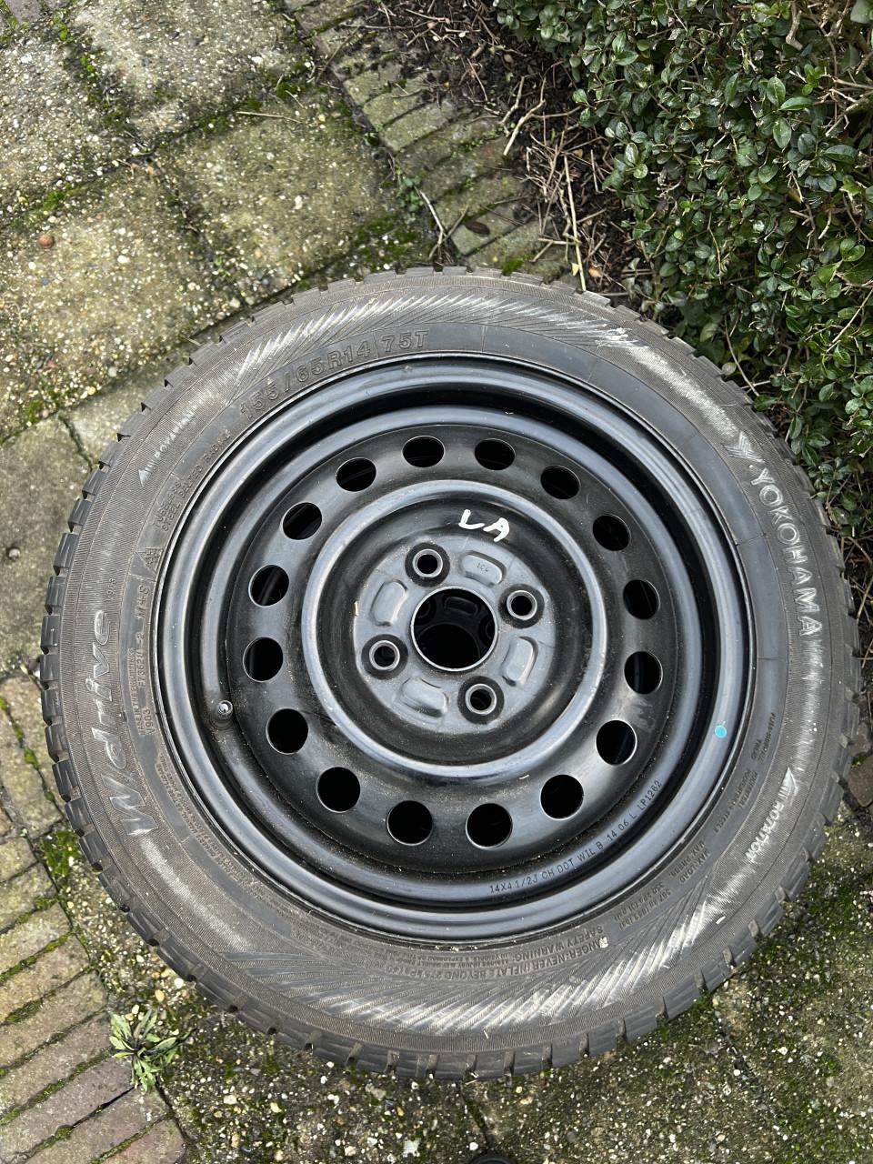 Velgen met winterbanden