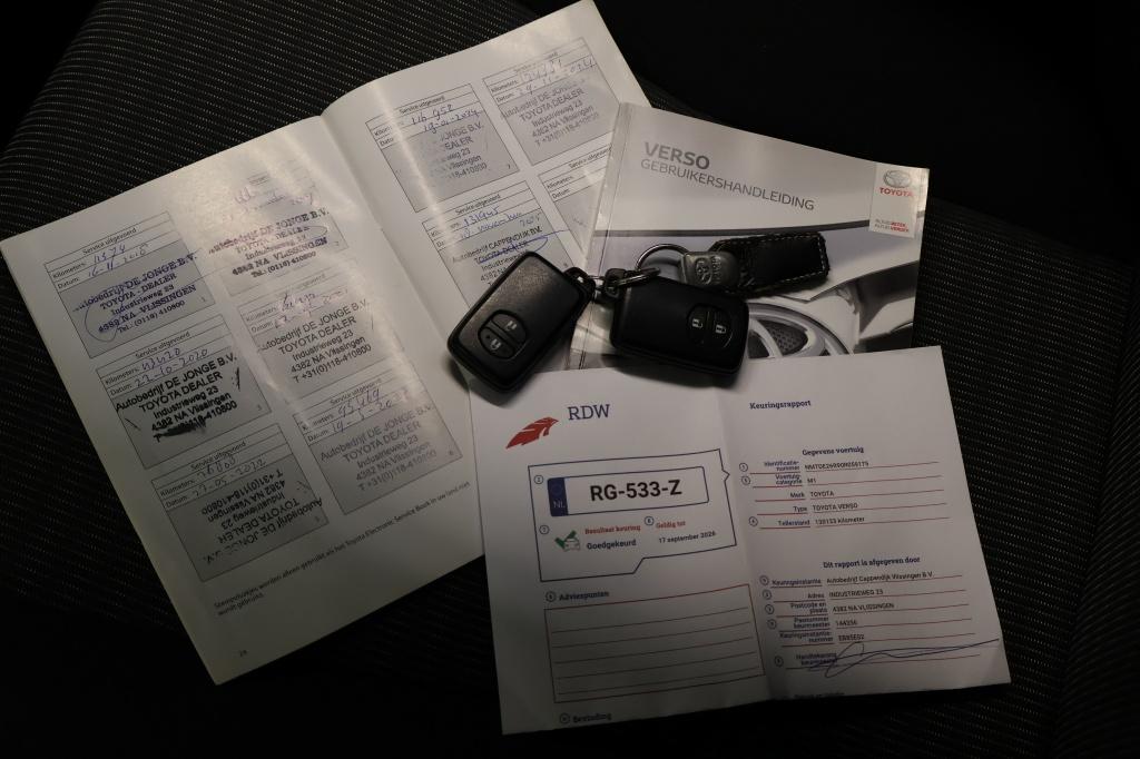 Toyota Corolla Verso 1.6 vvt-i skyv. ed.