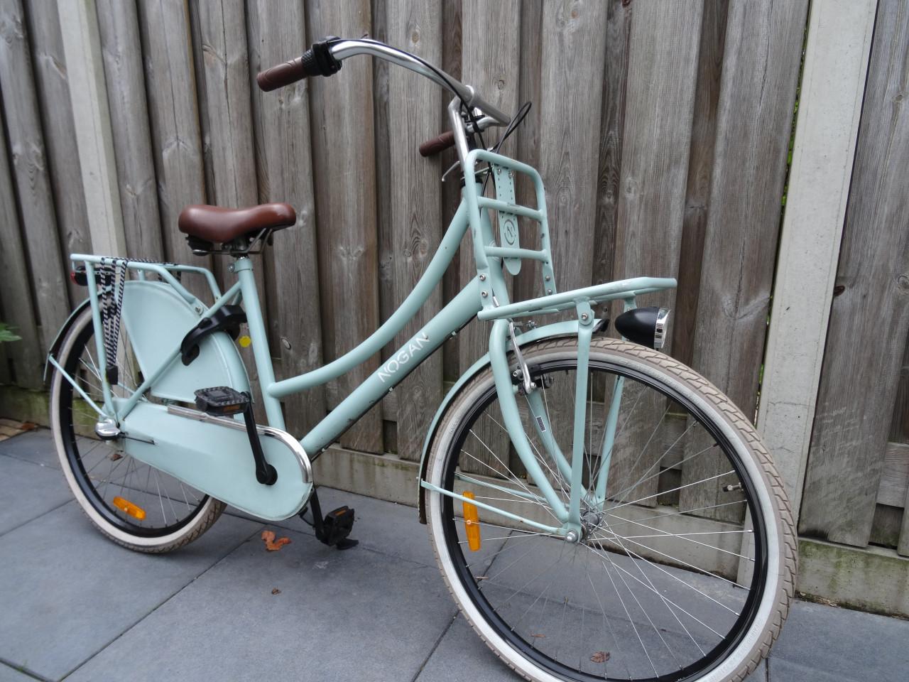 🚲 Nogan Transport Meisjesfiets – 26 inch | Mint Green