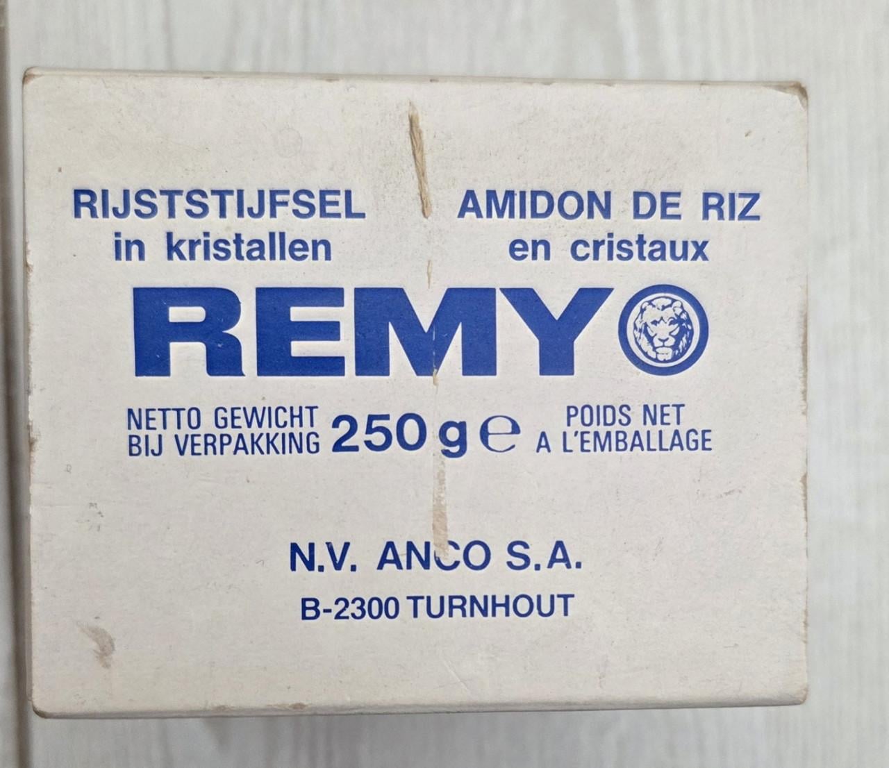 Remy's rijststijfsel