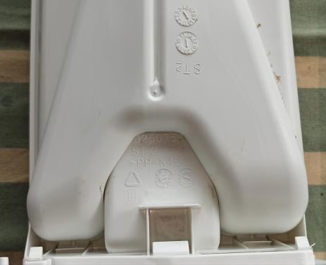 Wasmachine accessoire AEG LAVAMAT 52840 wasmiddelbak zeepbakje + voorkant