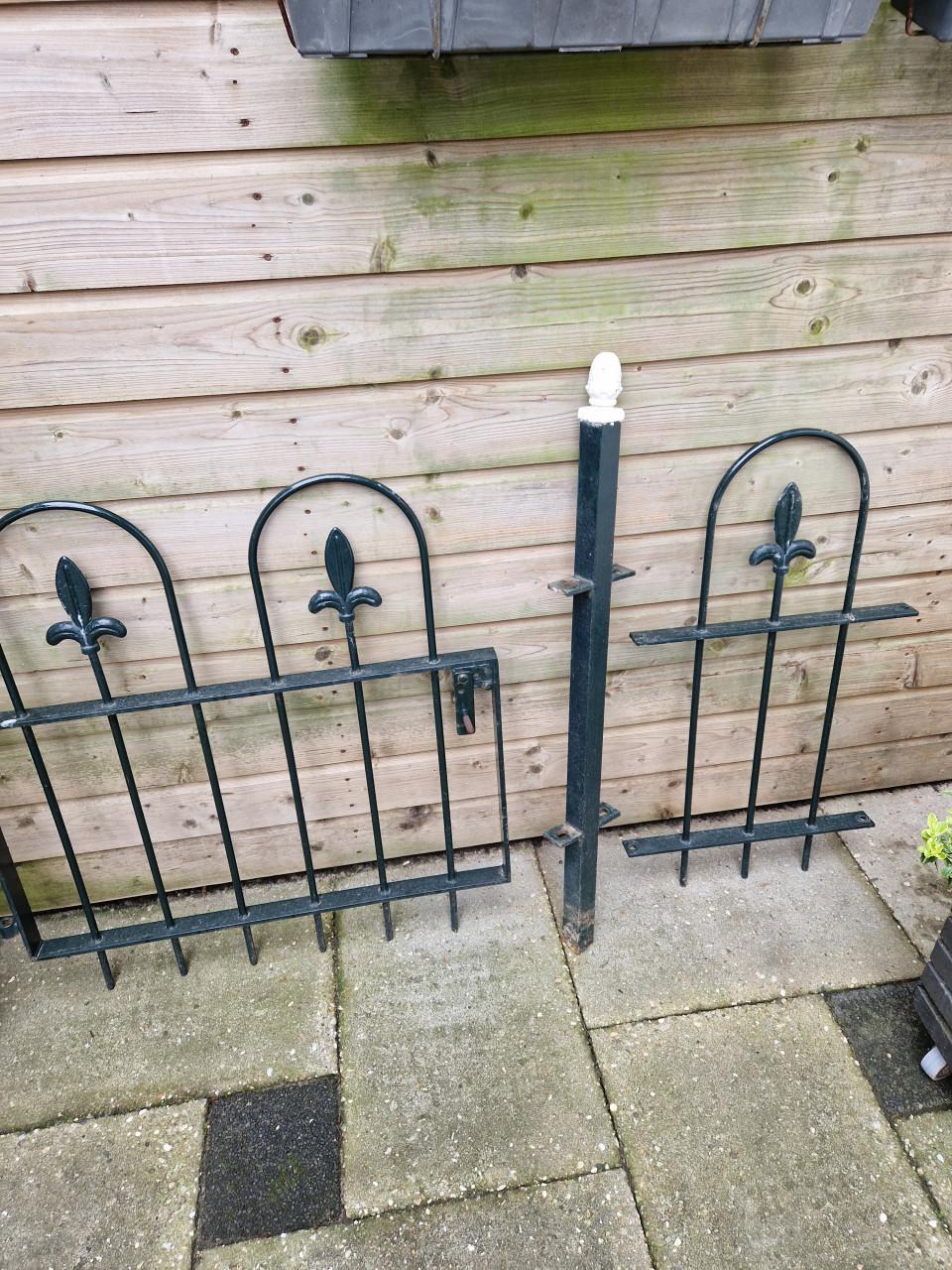 Metalen Tuinhekje.