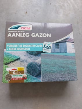 Bemesting aanleg gazon