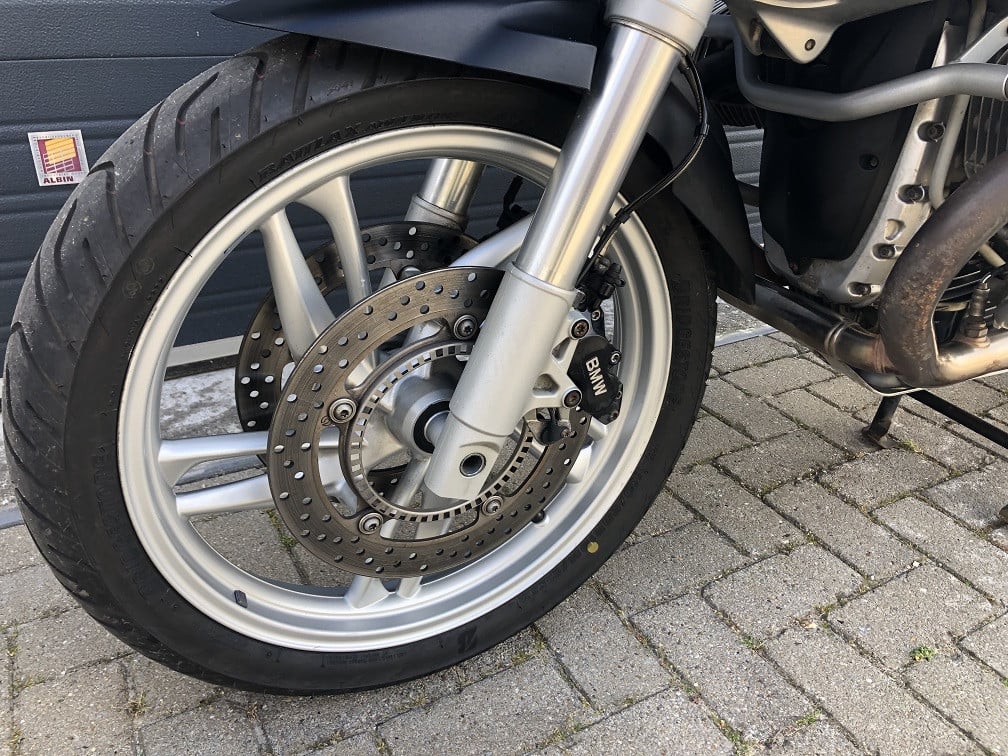 BMW R1200GS ABS uit 2008 met 74 dkm, kofferset, valbeugel, rijklaar €5450,-