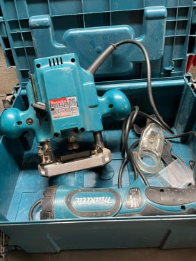 Bovenfrees Makita Schaaf Makita, Gasbrander, spijkermachine,s
