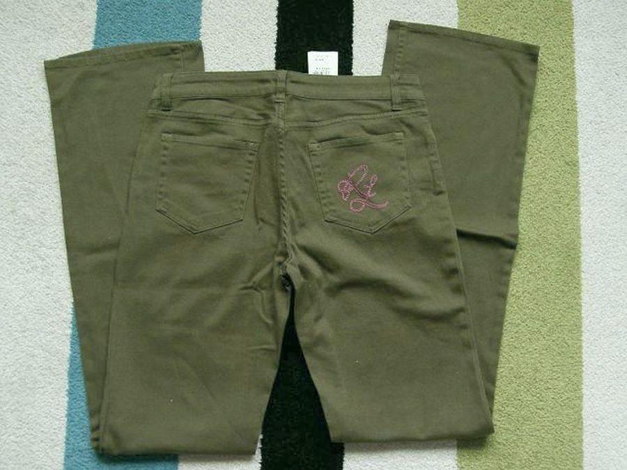 PJC RALPH LAUREN: Nieuwe stretchbroek diepgroen maat 36+38