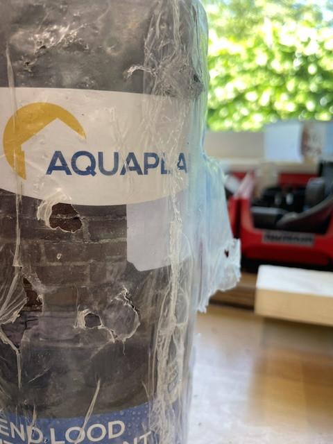 Aquaplan zelfklevend lood € 45,--