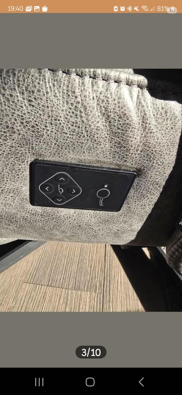 LUXE Sta-op/relaxfauteuil zgan