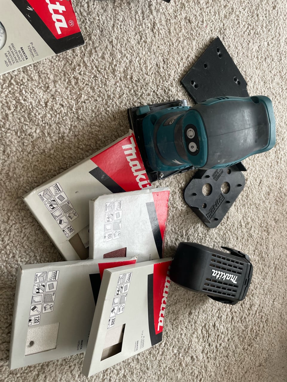 Makita schuurmachines