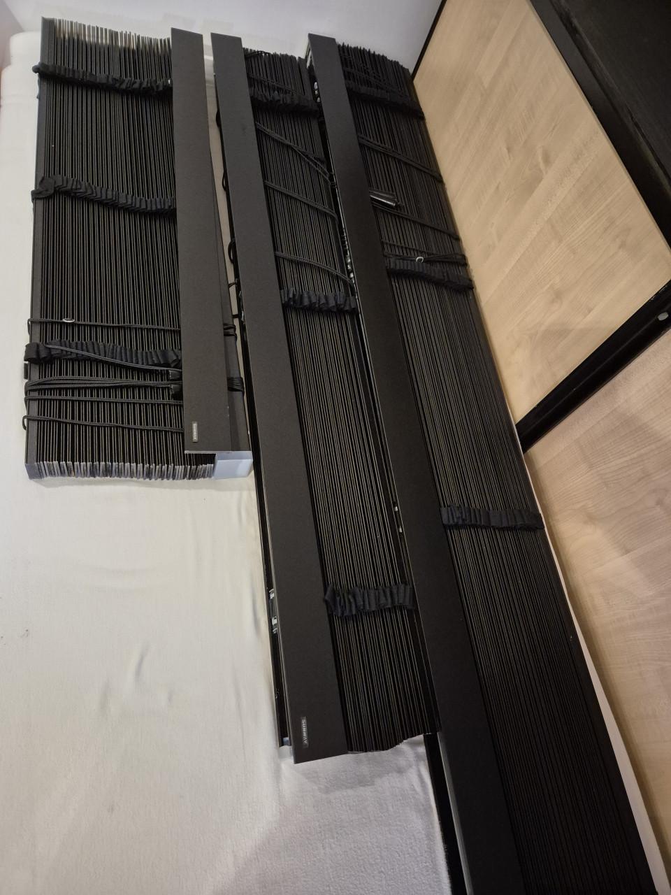 3 Sunway houten jaloezieën zwart