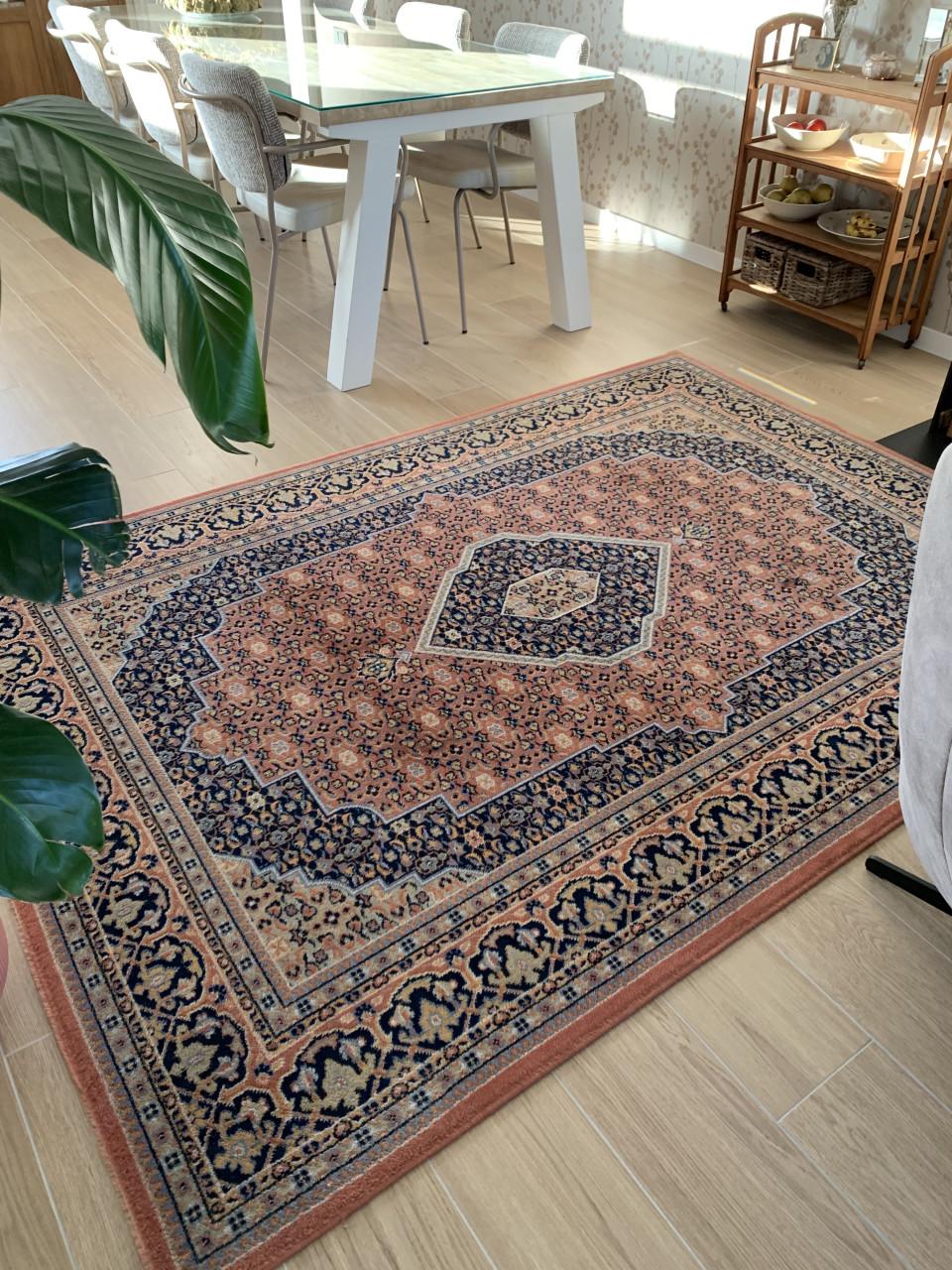 ✨Super Leuk Kleurrijk Vintage Vloerkleed✨Zuiver Scheerwol✨240 bij 170✨