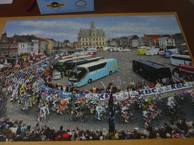 Puzzel De Ronde van VLAANDEREN - 1000 STUKJES