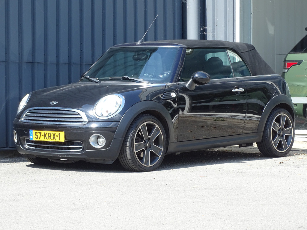 Mini Cooper Cabrio mini 1.6 pepper | airco | cruise | stoelverwarming | 17"