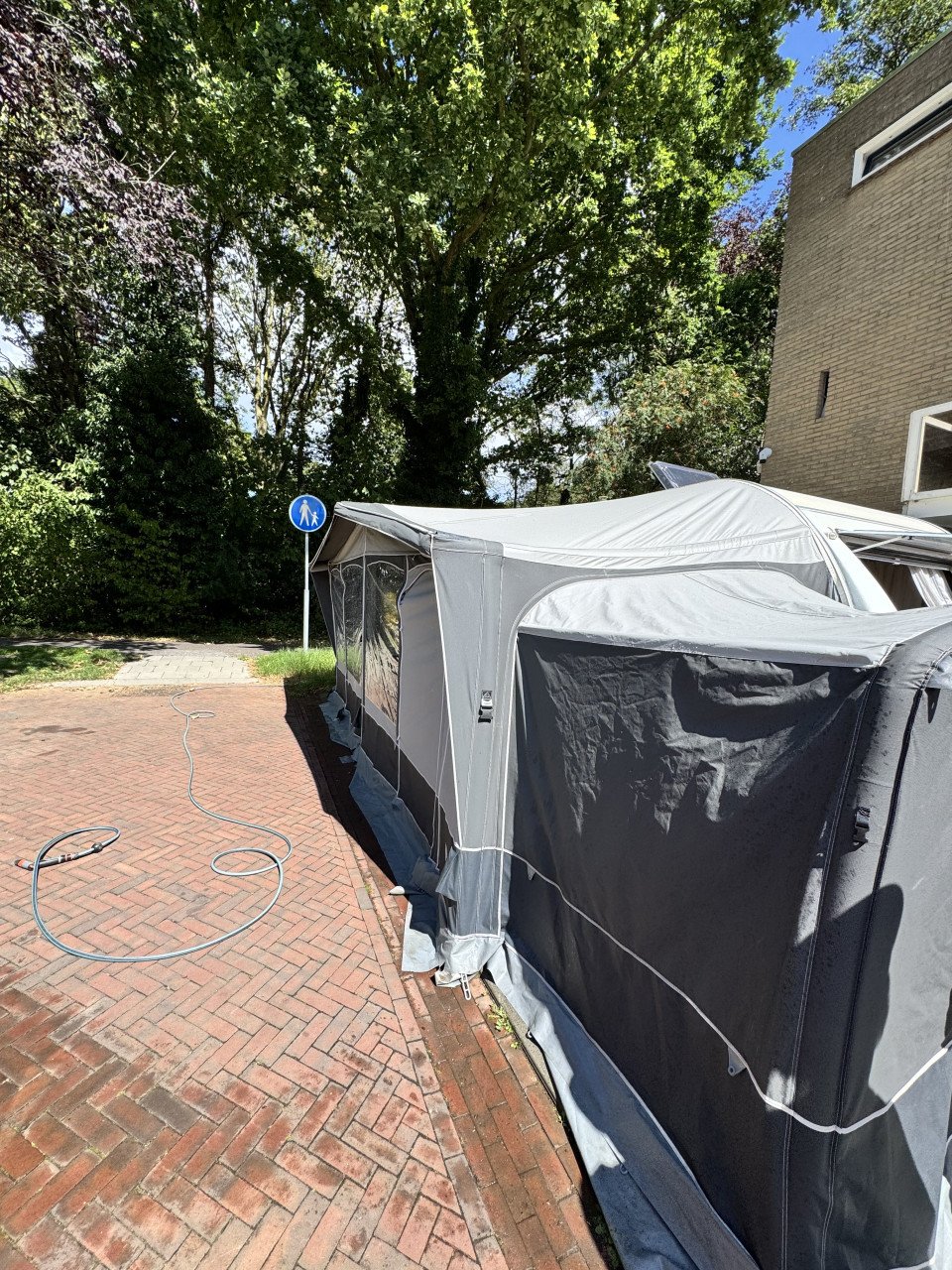 Adria Adiva 502 UP / Dorema Air voortent / Kampa Air luifel ( 2003)