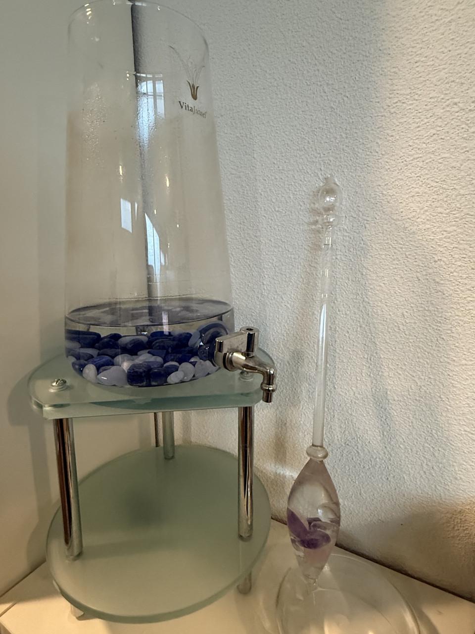 Waterkan met mineralen