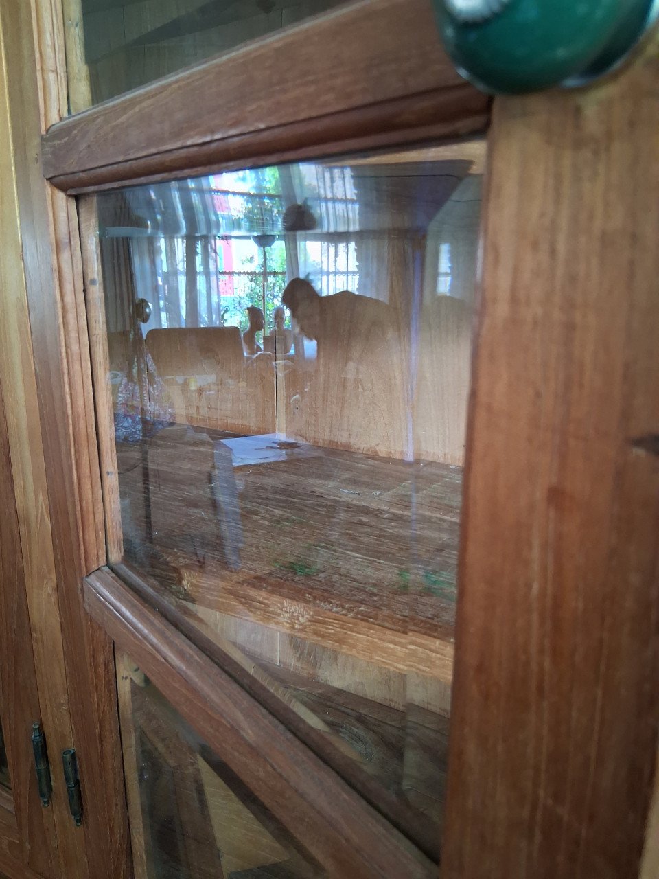Kast teakhouten