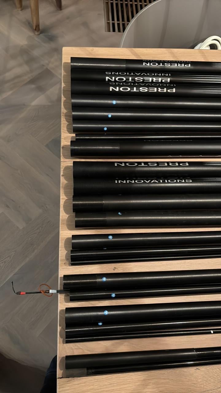 2 x preston masterclass X3 11,5 meter