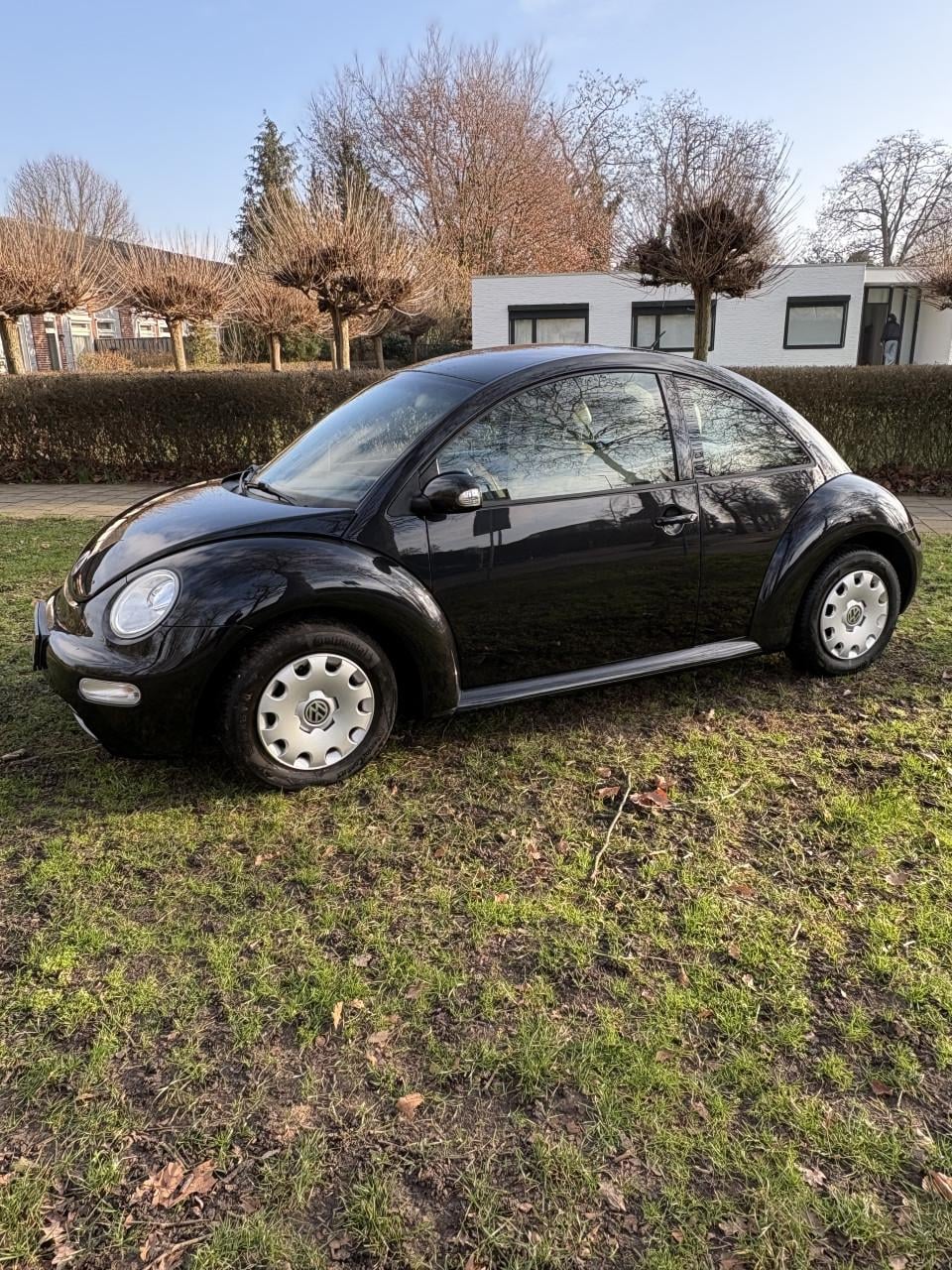 Volkswagen New Beetle, 117.000km, leer, airco, 1,6 benzine