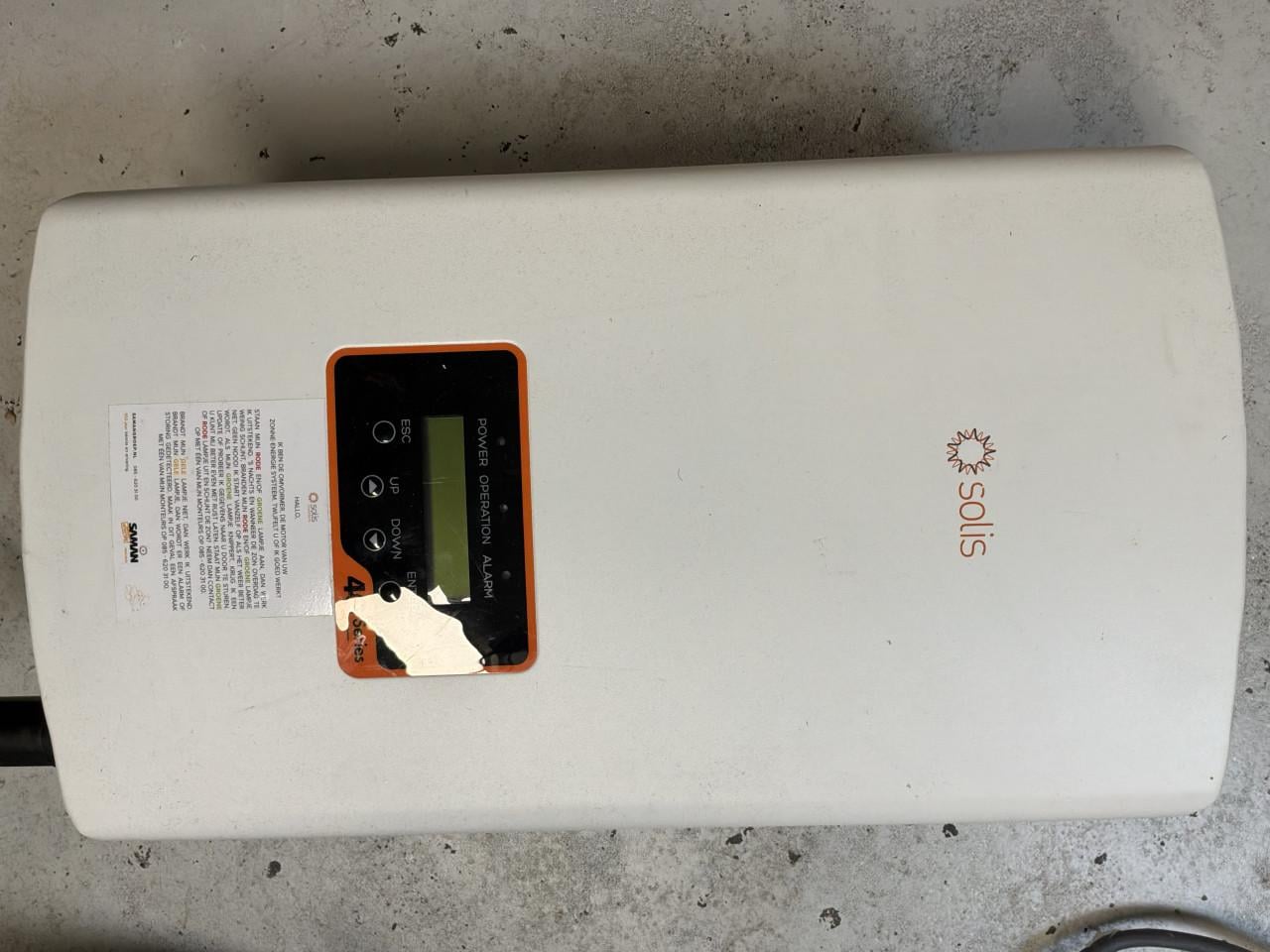 Omvormer voor zonnepanelen